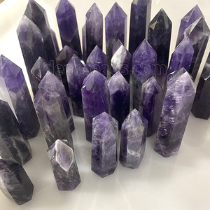 7 ~ 8cm bán quý đá thủ công mỹ nghệ đá quý điểm tháp hình dạng đá 6 mặt thủ công tinh thể tự nhiên cho món quà trang trí 7cm 8cm - Product Image 5