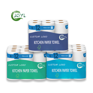 Fsc Chứng Nhận Nhà Bếp Khăn Giấy Cuộn 2-Lớp Dùng Một Lần Khăn Tay Trinh Nữ Gỗ Nguyên Liệu Cho Nhà Sử Dụng - Product Image 6