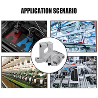 Support de rail linéaire pour roulement linéaire SK8 SK10 SK12 SK16 SK20 SHF8 SHF10 SHF12, tige linéaire, tige de guidage, pièce pour routeur CNC et imprimante 3D