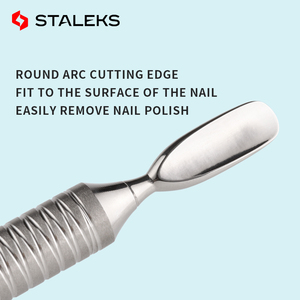 Soins des ongles en acier inoxydable, acier inoxydable, double extrémité, double effet pour éliminer la saleté et les impuretés dans les coutures des ongles - Product Image 4