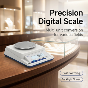 Balanza Electrónica de Alta Precisión de 610 g y 0,01 g, XY600-2C, Equipo de Pesaje Digital para Laboratorio con Pantalla LCD, Compatible con Personalización OEM - Product Image 1