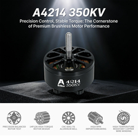 Motor sin Escobillas A4214 Outrunner 350KV/650KV 12N14P de Alto Torque para Dron RC, Quadcopter, Avión de Carreras FPV, OEM/ODM