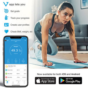 Smart BMI App numérique électronique pourcentage de mesure de la graisse corporelle <span class=keywords><strong>BMR</strong></span> échelle musculaire - Product Image 3