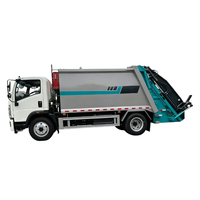 Camion à ordures compacteur HaoWo 10CBM, poids total autorisé 14060 kg, véhicule de collecte des déchets municipaux