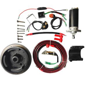 Nuovo Kit di Conversione Avviamento Elettrico a Benzina 63V-85550-00 per Motore Fuoribordo YAMAHA 2 Tempi 15HP 2 Cilindri per Uso Marino - Product Image 1