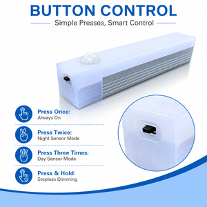LED Motion Sensor Cabinet <b>Light</b> <b>Wireless</b> Under Cabinet <b>Light</b> for Kitchen Wardrobe Closet Stair Lighting - Product Image 3
