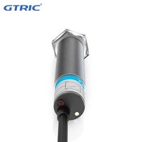 GTRIC Commutateur photoélectrique série M12 Distance de détection 15cm 24V DC PNP NO NC Capteur photoélectrique optique à laser diffus 3 fils