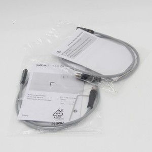 NUEVO Interruptor Magnético de Cilindro con Ranura en T Serie SME-8M, Modelo SME-8-S-LED-24, para Conector de 3 Pines, LED Amarillo, 150857 - Product Image 1
