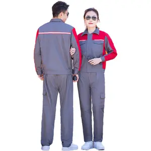 Factory Custom Logo Safety Overalls Clothes Workwear Uniform For Women