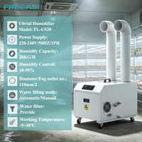 Humidificateur ultrasonique industriel 20 kg/h avec WiFi pour entrepôt frigorifique et serre de culture de champignons
