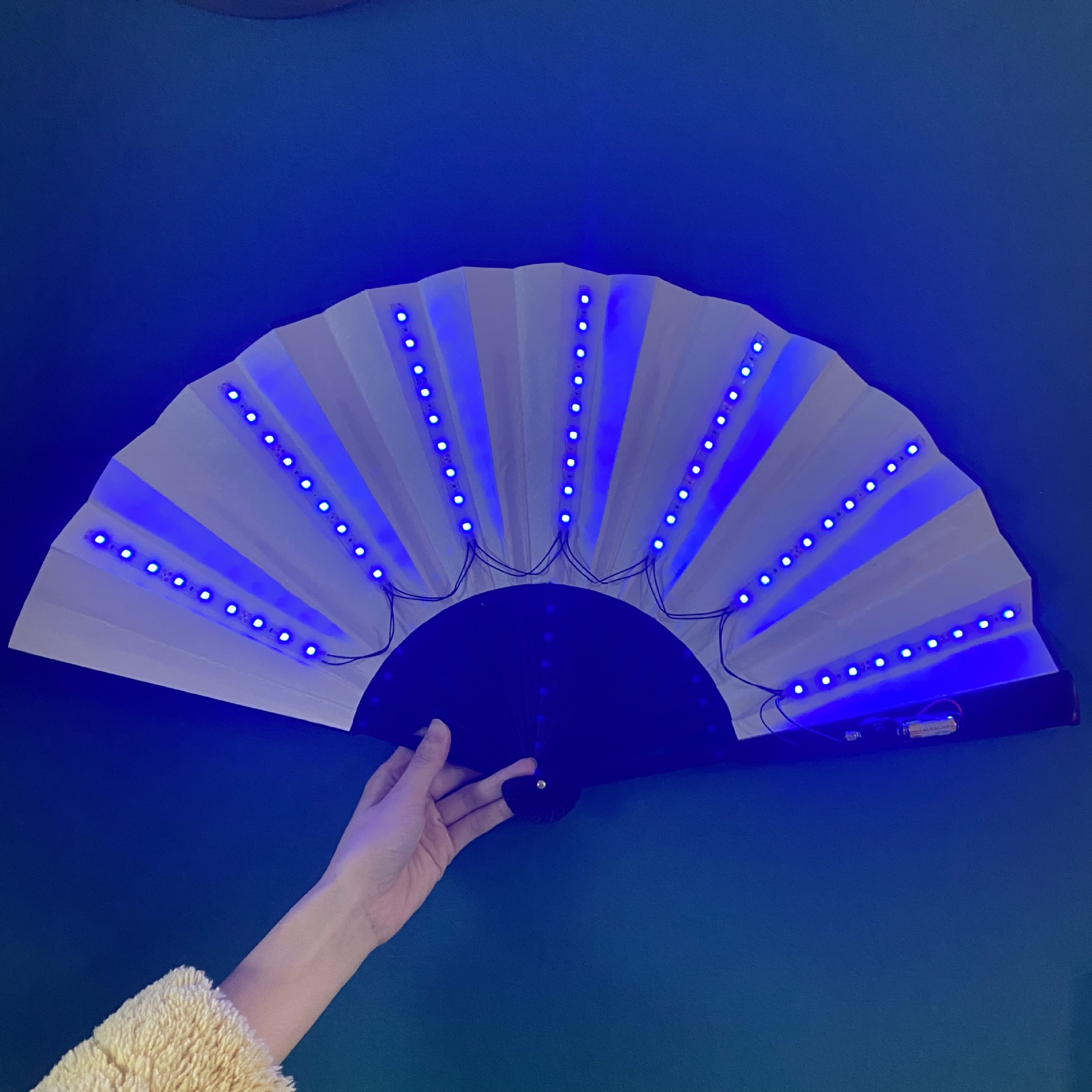 Luz azul