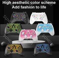 Contrôleur de jeu de manette de jeu sans fil à détection de mouvement de vibration Offre Spéciale pour Switch Pro/ Lite/PC
