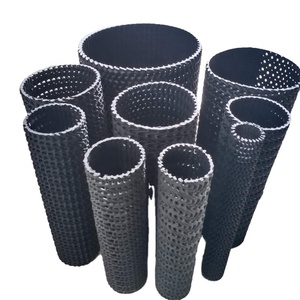 Tubería Permeable de HDPE <span class=keywords><strong>Reticulada</strong></span> Curvada de 110 mm de Diámetro para Aguas Subterráneas y Zanjas Ciegas - Product Image 1