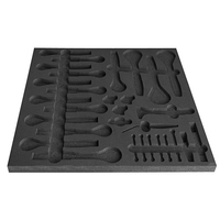 Insert en mousse EVA colorée haute densité personnalisé pour boîte à outils, éponge en mousse