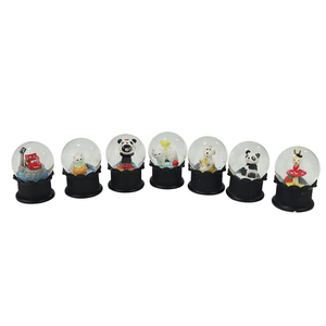 Oem 45mm mini nước động vật bóng Quà Tặng thủy tinh/Nhựa Quả cầu tuyết với long lanh nhựa thủ công thủy tinh Nước bóng trang trí - Product Image 1