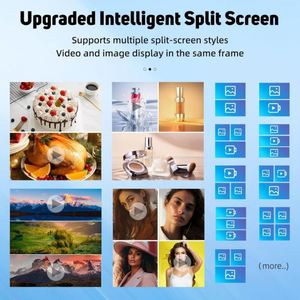 65 pouces intérieur 4K LCD IPS Touch Kiosk Android Floor Standing White Digital Signage Media - Product Image 3