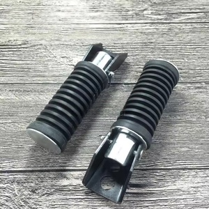 Pièces de moto, repose-pieds arrière pour moto, repose-pieds arrière pour 125, GN125, repose-pieds arrière en caoutchouc pour GS125, CG125 - Product Image 4