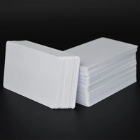 Meilleure Vente Carte Intelligente NFC en PVC Étanche 13,56 MHz, Épaisseur 0,9 mm, Blanche, en Plastique, RFID, pour Carte de Membre, avec Avis Clients