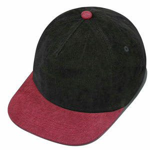 Cappellini da Baseball Unisex Personalizzati con Ricamo, in Tessuto Oxford Dobby, Fodera in Raso Lucido, Stile Dad Hat con Motivo a Foglie - Product Image 3