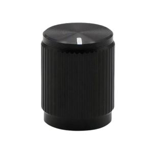 12.5x15.5mm CNC Aluminum Linear Knurled Potentiometer <b>Knob</b> with for Machining for DAC Amplifier Audio Volume Control - Product Image 6