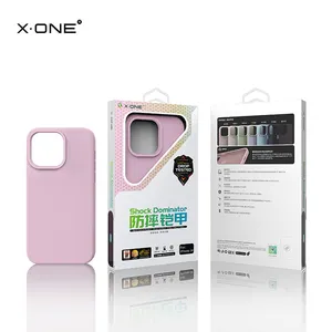 X-ONE Branded Shockproof Colorful TPU Silicon Mobile Phone Case For iPhone 14 15 Pro Max Phone Case