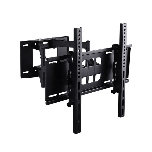 Double Arm Tilt Swivel Full Motion TV Wall Mount Bracket Full Motion TV Bracket Fits for 26"30"32"35"37"39"42"45"50"55"60"