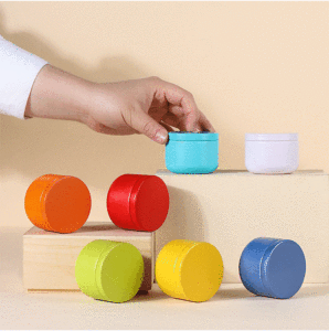 Barattoli Rotondi per Candele Mini da 54*40 mm, Scatole in Latta per Tè da 2 oz, Contenitori Vuoti in Metallo, Confezioni Personalizzabili con Logo - Product Image 5
