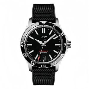 Fabricante de Relojes OEM ODM, Reloj Mecánico para Hombre, Logotipo Personalizado, Estilo Moderno y Lujoso, Reloj de Buceo Automático Resistente al Agua hasta 200 m - Product Image 2