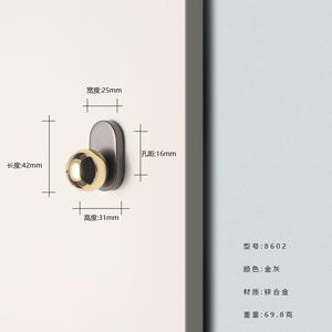 Manijas Modernas de Aleación de Zinc para Armarios, Cajones, Cocinas, Dormitorios y Baños - Product Image 6