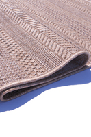 Natural Washable Beige Abstract Woven Polypropylene Rug 6mm Lightweight Modern Home Floor Carpet OEM Custom Size Stain Resistant