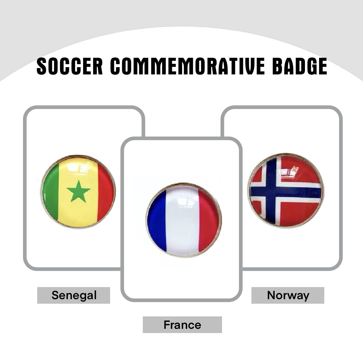 Badge set
