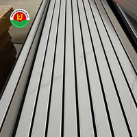 Panneau mural de plafond en marbre gris de Chine, panneau en marbre plastique imperméable pour salle de bain, usine