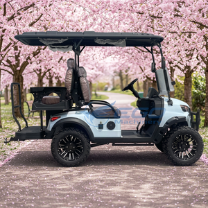 Voiturette de golf électrique tout-terrain 4 places certifiée CE, vitesse 30-40 km/h, autonomie 80-100 km - Product Image 1