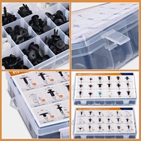 Kit de 820 pièces de rivets de garniture de porte de voiture en gros, kit de clips de fixation universels