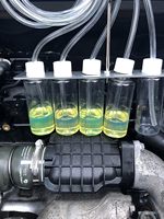 Herramienta de detección de retorno de aceite del vehículo, Common Rail inyector de combustible, herramientas de retorno de aceite, Kit de prueba de medidor de flujo de inyector diésel