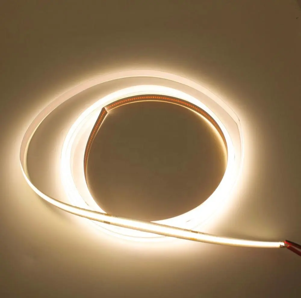 Nieuw type cob led strip 24v hoge kwaliteit hoge effect