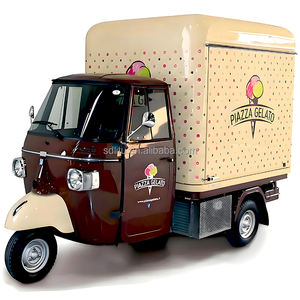 Triciclo Eléctrico Multiusos de Fábrica para Venta de Comida Rápida, Bebidas, Helados y Café - Product Image 2