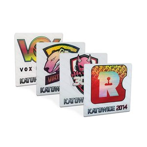 สติกเกอร์โฮโลแกรมคริสตัลสุดเท่พิมพ์แบรนด์โลโก้ตามสั่ง - Product Image 3