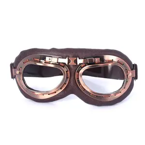 Óculos ajustável de proteção ocular, equipamento de proteção para os olhos, motocicleta, ciclismo, retrô, clássico