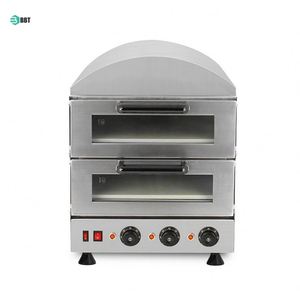 Horno Eléctrico para Panadería, Horno de 2 Niveles para Pan, Hornos Exteriores para Pizza, para Pizzerías, Restaurantes de Comida Rápida y Pastelerías - Product Image 5