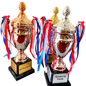 Auf Lager: Maßgefertigte Metall-Sport- und Buddhismus-Trophäen und -Auszeichnungen für Fußball-, Basketball- und Bodybuilding-Events - Poliert - Product Image 6