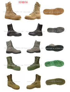 รองเท้าบูทแบบยุทธวิธี พื้น <span class=keywords><strong>PU</strong></span>+ยาง หนังกลับด้านบน รองเท้าบูทแบบยุทธวิธี Belleville - Product Image 4