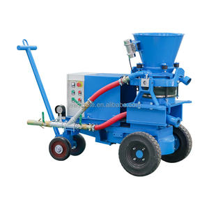 Precio de la máquina pulverizadora de hormigón refractario/gunite/hormigón de chorro en seco con rotor de acero y motor eléctrico de larga duración - Product Image 1