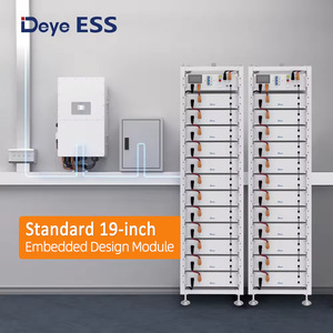 Deye BOS-G Lifepo4 paket baterai HV, 51.2V 100AH rak terpasang 20kW 30kW 40KW 50kW Area tanpa baterai surya - Product Image 4