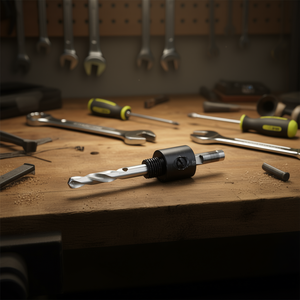 Adaptador de broca metálica Fervi Complete Tip Shaft para sierras perforadoras - Product Image 3