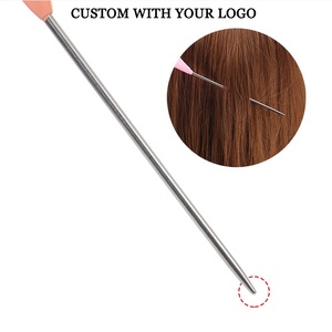 Peigne à queue de rat coloré avec logo personnalisé, peignes à effiler, maquilleur, salon de coiffure, utilisation pour tous les types de <span class=keywords><strong>cheveux</strong></span>, aiguille longue, coiffure, noir - Product Image 5