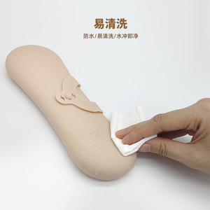 Organizador de Maquillaje de Silicona, Diseño Simple, Bolsa de Almacenamiento de Cosméticos Ecológica, Portátil para Viajes - Product Image 4