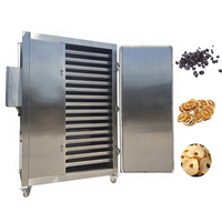 Industriële Hetelucht Voedseldehydrator 100KG-300KG PLC-gestuurde Gedroogde Fruit Droogmachine Groente Droogmachine