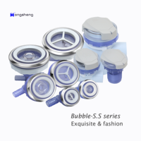 Kit de spa extérieur Hongsheng DIY HT-B327-2, 3,5 pouces, 10 jets, spa à air autoportant, système de contrôle GECKO, design côtier, bulles