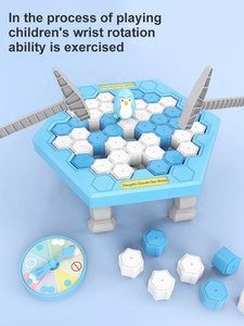 Jouets éducatifs interactifs Piège à pingouins, Jeux de société échiquier adulte-enfant, Divertissements de bureau en plastique, Anti-stress - Product Image 3